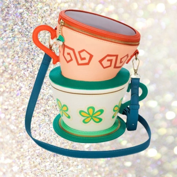 Loungefly Bags Loungefly Alice In Wonderland Teacup Crossbody Bag